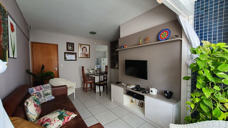 2 bedroom apt with balcony near Praça Casa Forte the most pl