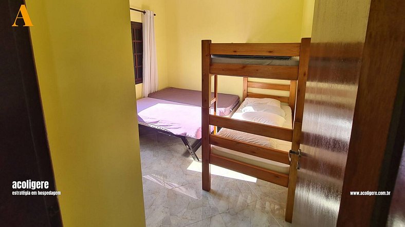 Apartamento condomínio Massaguaçu 6 pessoas LZS1