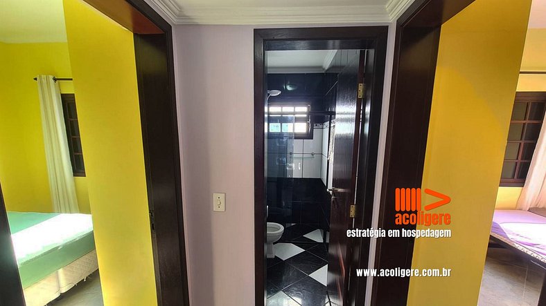 Apartamento condomínio Massaguaçu 6 pessoas LZS1