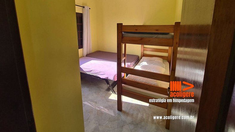 Apartamento condomínio Massaguaçu 6 pessoas LZS1