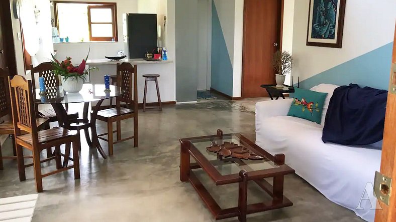 Casa 2 habitaciones 6 personas cerca de la playa Guarajuba –