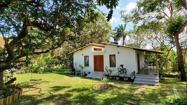 Casa 2 habitaciones 6 personas cerca de la playa Guarajuba –