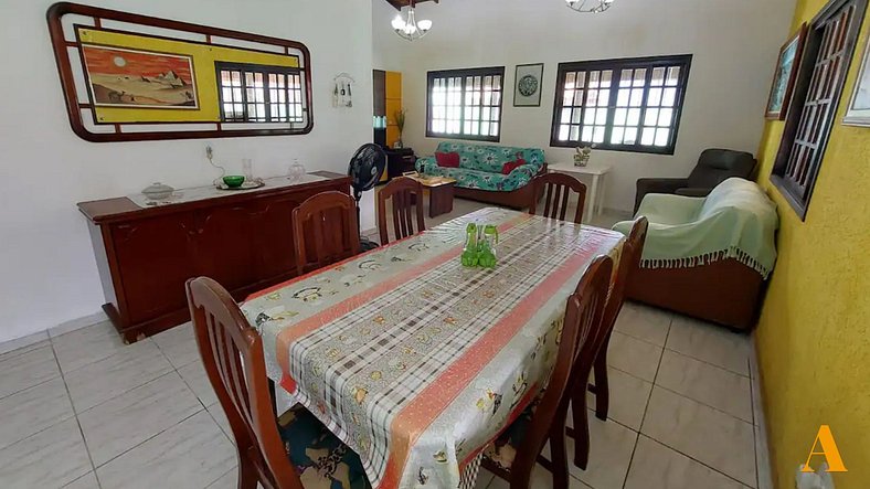 Casa con piscina privada en Praia do Massaguaçu