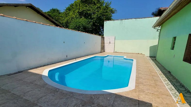 Casa con piscina privada en Praia do Massaguaçu