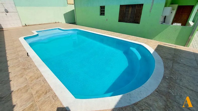 Casa con piscina privada en Praia do Massaguaçu