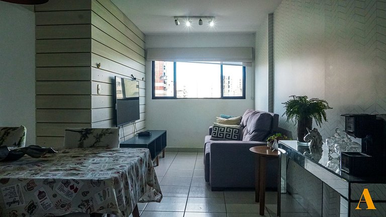 Comfortable 2 bedroom flat in Ponta Verde