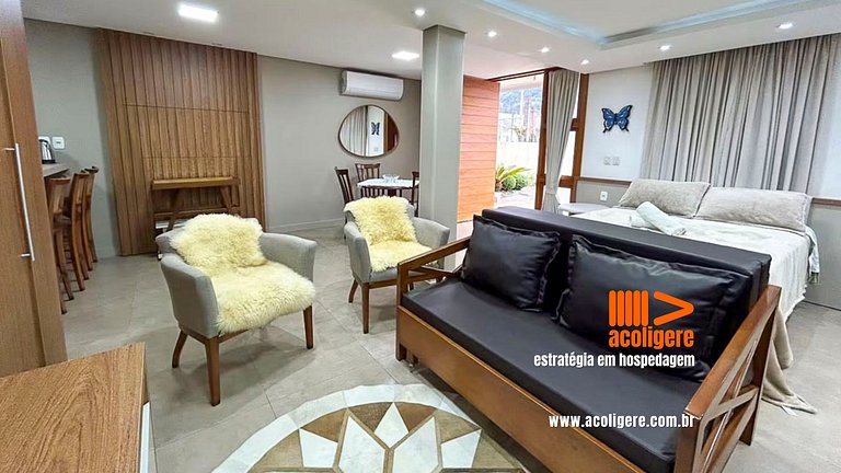 Elegante y acogedor estudio Gramado grmvalm98