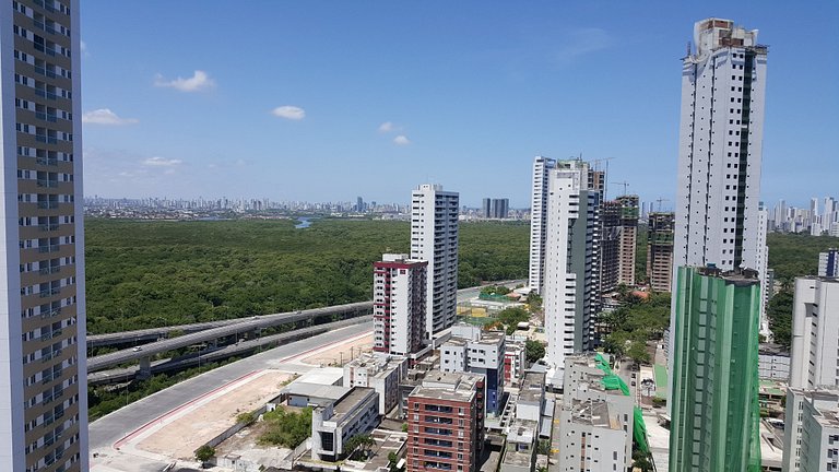 Excelente apartamento en Boa Viagem, en el Bristol.