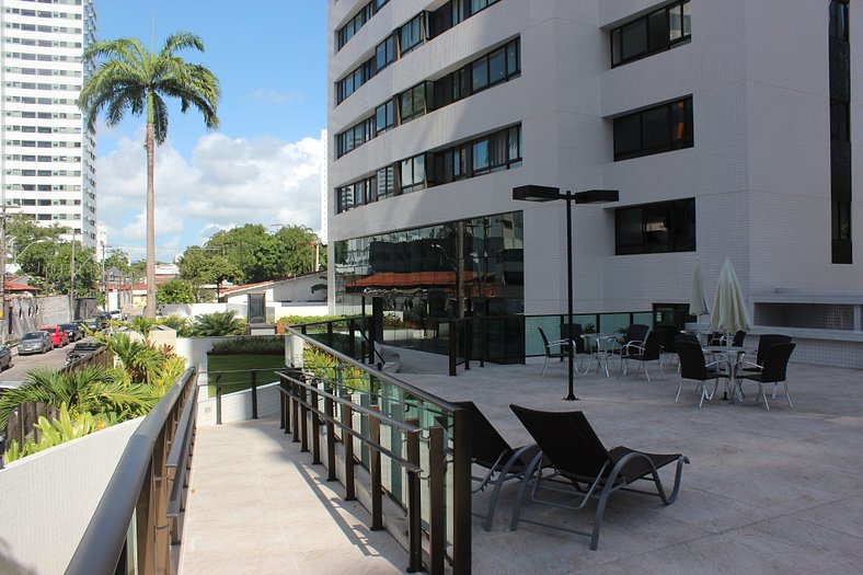 Excellent
flat in Recife on Boa Viagem beach for seasonal re