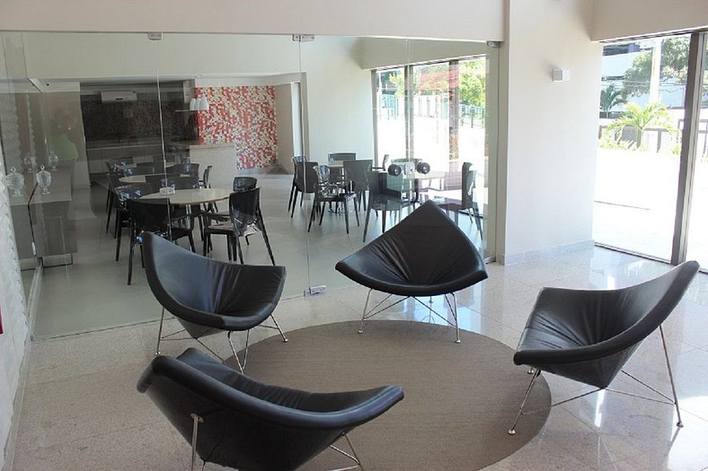 Excellent
flat in Recife on Boa Viagem beach for seasonal re