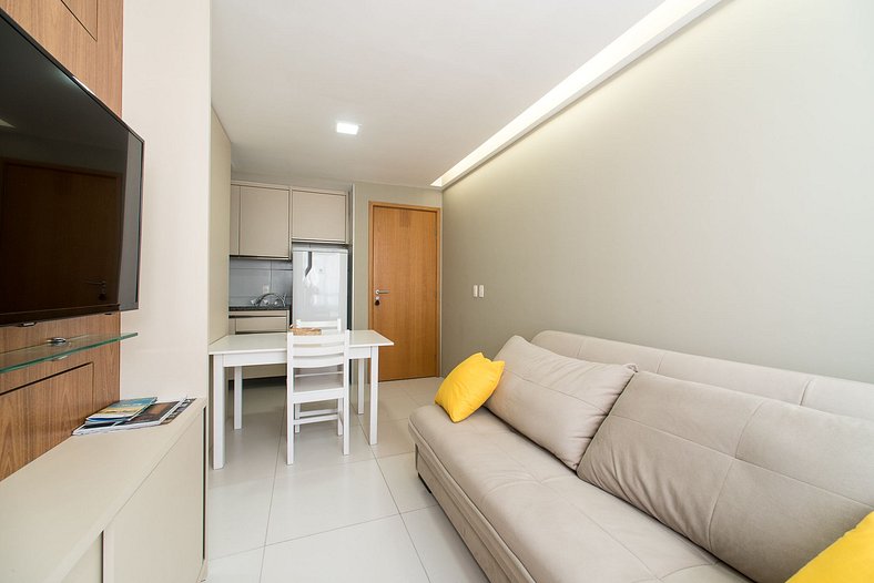 Excellent
flat in Recife on Boa Viagem beach for seasonal re