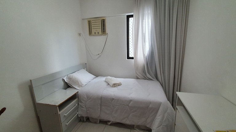 Flat 2 dormitorios + balcón cerca Praça Casa Forte el barrio