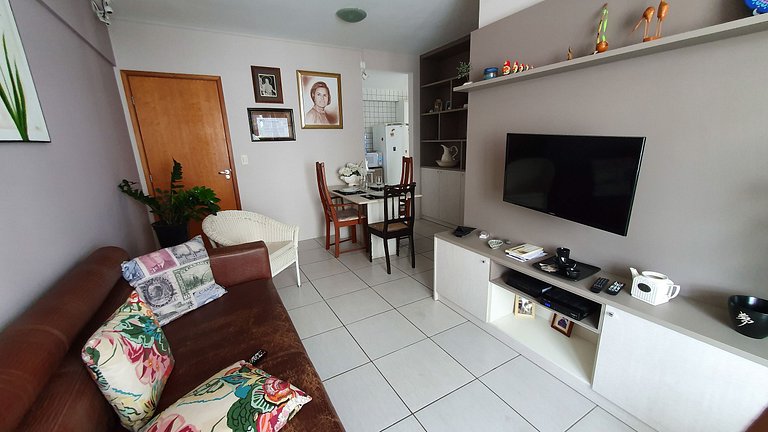 Flat 2 dormitorios + balcón cerca Praça Casa Forte el barrio