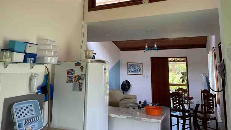 House 2 bedrooms 6 people near the beach Guarajuba– BA GJB02