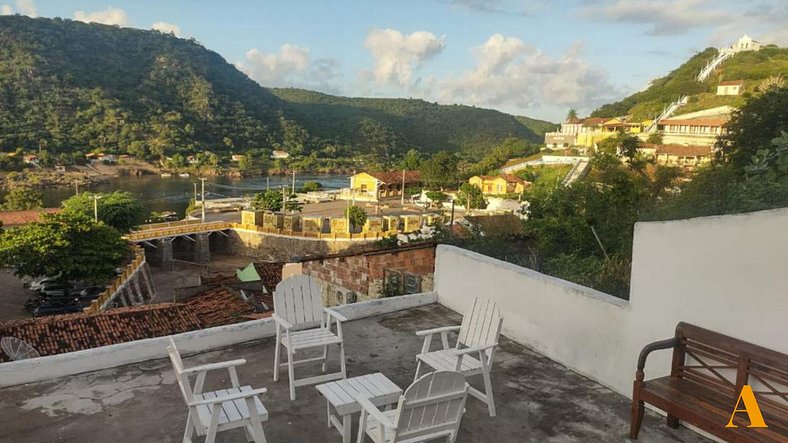 Inn in Piranhas with beautiful views of the city