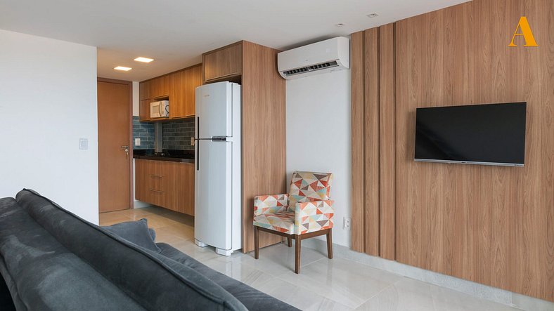 Modern, comfortable flat Praia de Serrambi BFS312