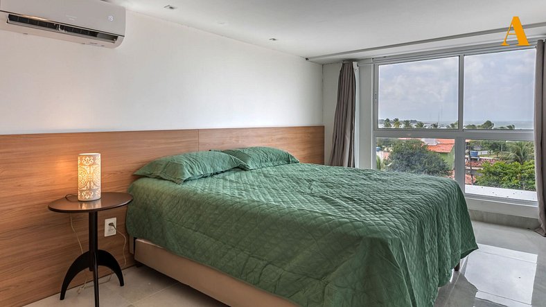 Modern, comfortable flat Praia de Serrambi BFS312