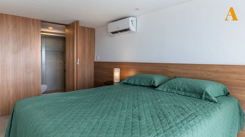 Modern, comfortable flat Praia de Serrambi BFS312