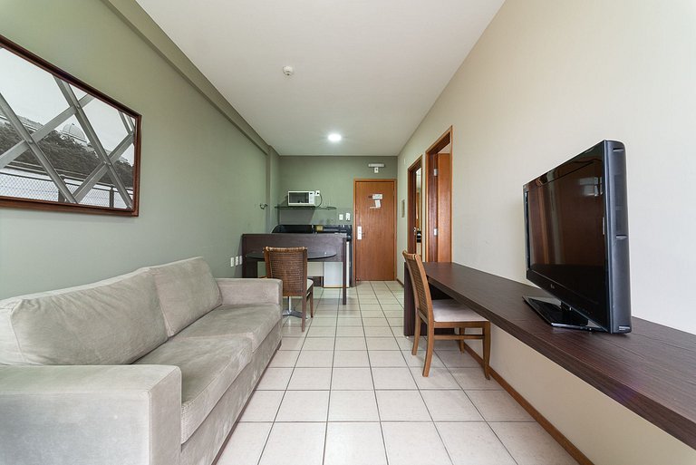 OTH1205 Flat in Ilha do Leite, Recife, one bedroom.