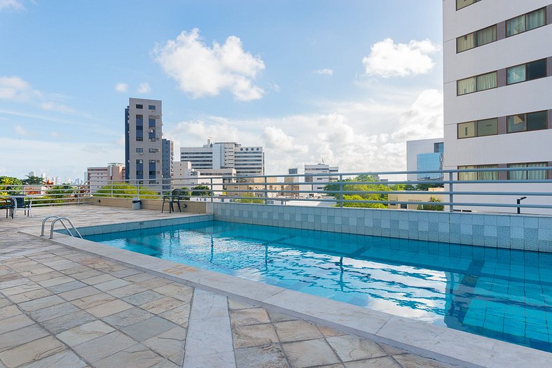 OTH1205 Piso en Ilha do Leite, Recife, una habitación.