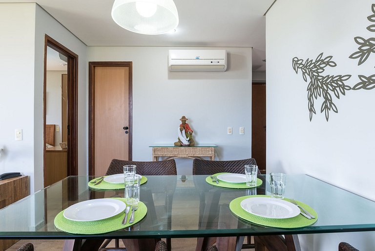 Pleasant flat with balcony and two bedrooms in Muro Alto