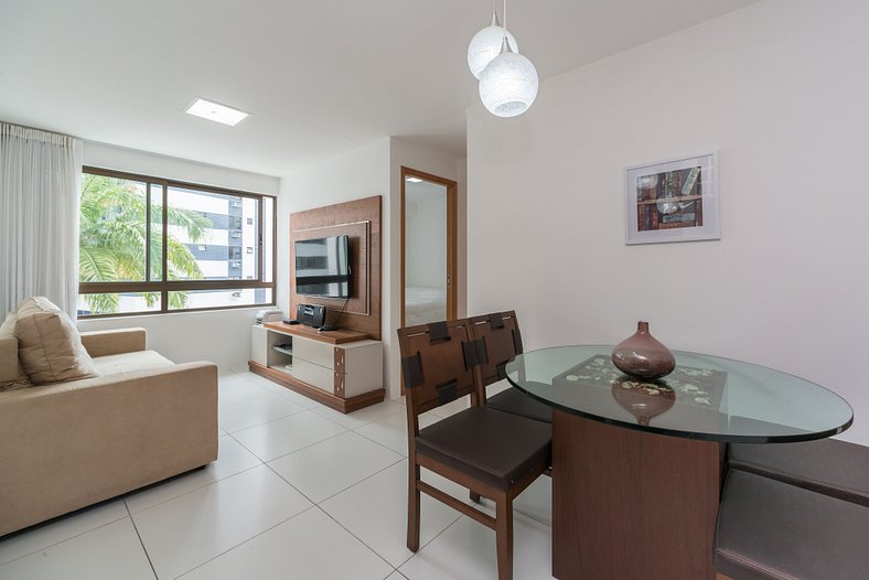 PM306 Excellent flat for 5 people in Boa Viagem