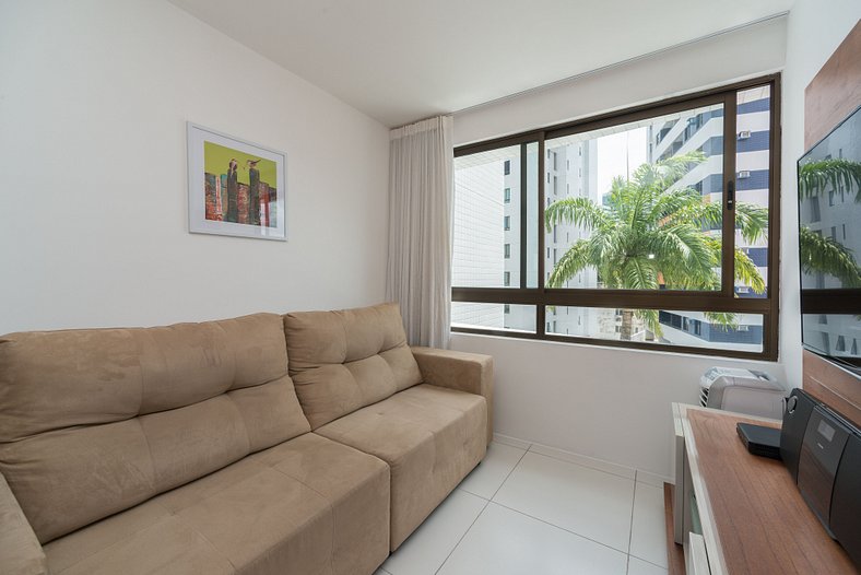 PM306 Excellent flat for 5 people in Boa Viagem