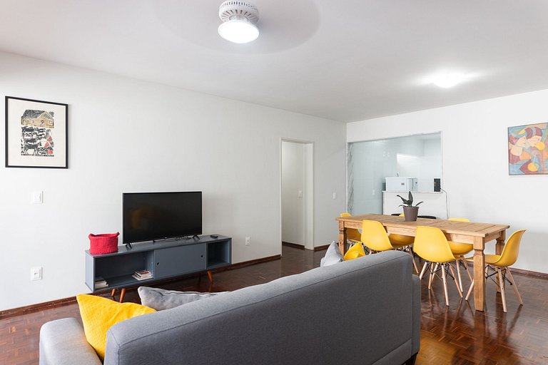 SAL802 Excellent apartment in Boa Viagem. Three bedrooms