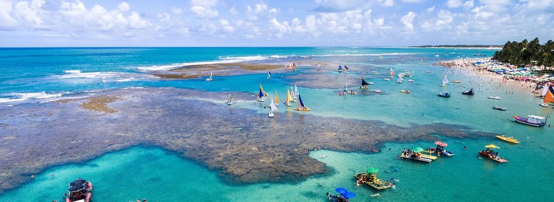 A Praia de Porto de Galinhas